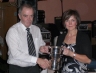 Colette Quinn presents Anthony Mc Mullan with the Dan Doherty Memorial Cup for Club person of the year